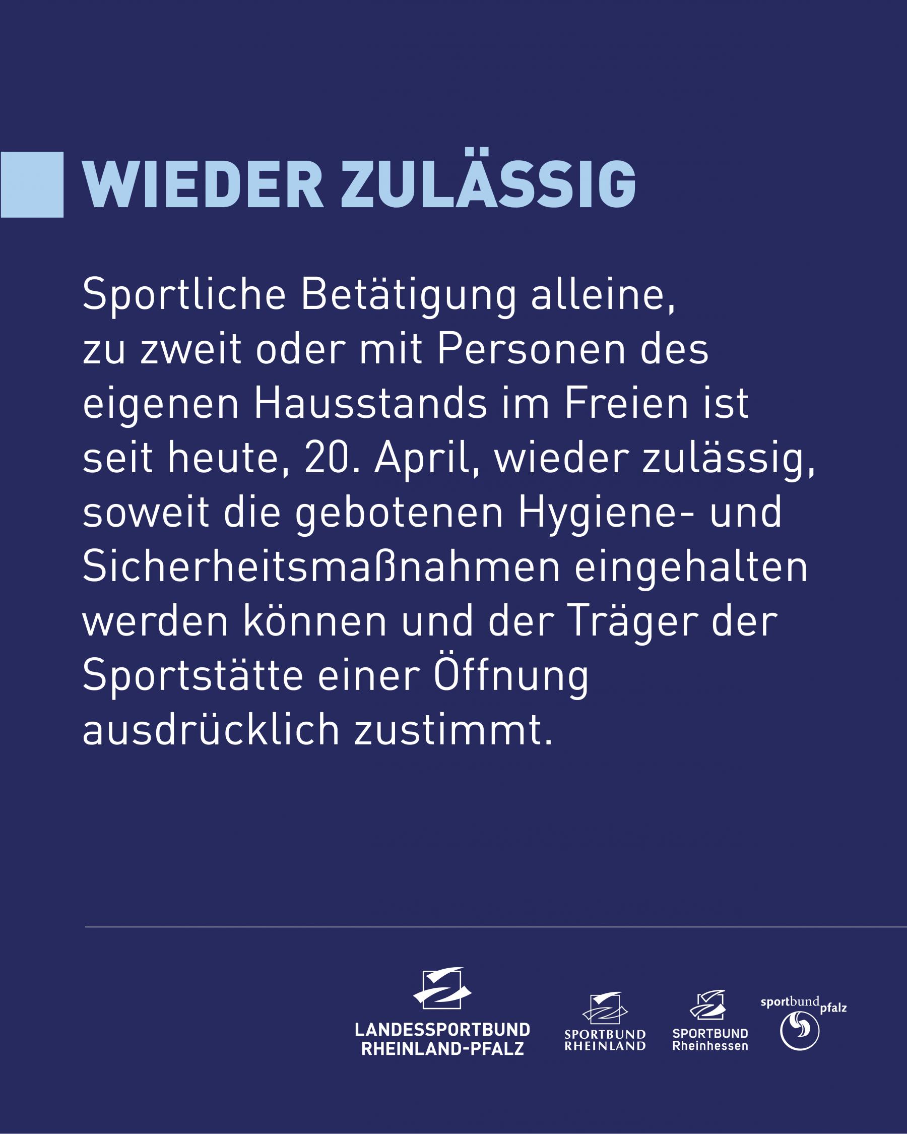 Auslegung Der Neuen Landesverordnung Fur Den Sport