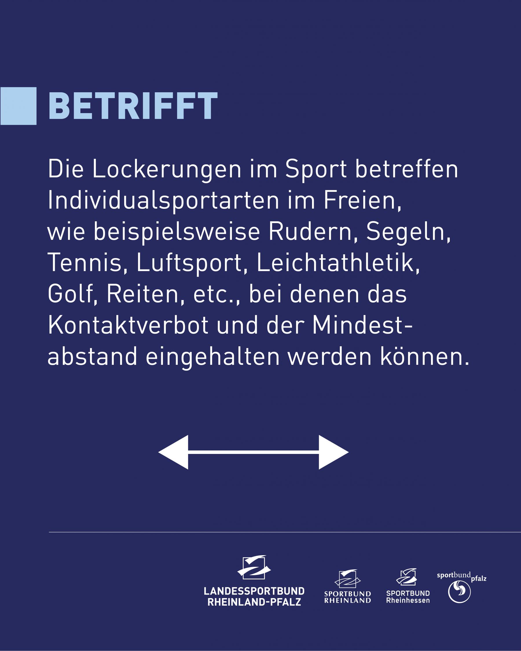 Auslegung Der Neuen Landesverordnung Fur Den Sport