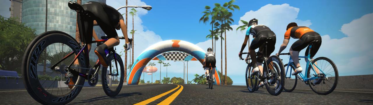 E-Cycling Weltmeisterschaft Zwift