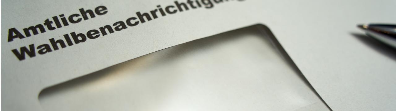 Amtliche Wahlbenachrichtigung