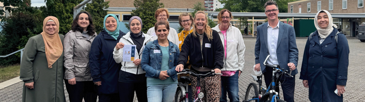 Der Frauenfahrradkurs in Neuwied