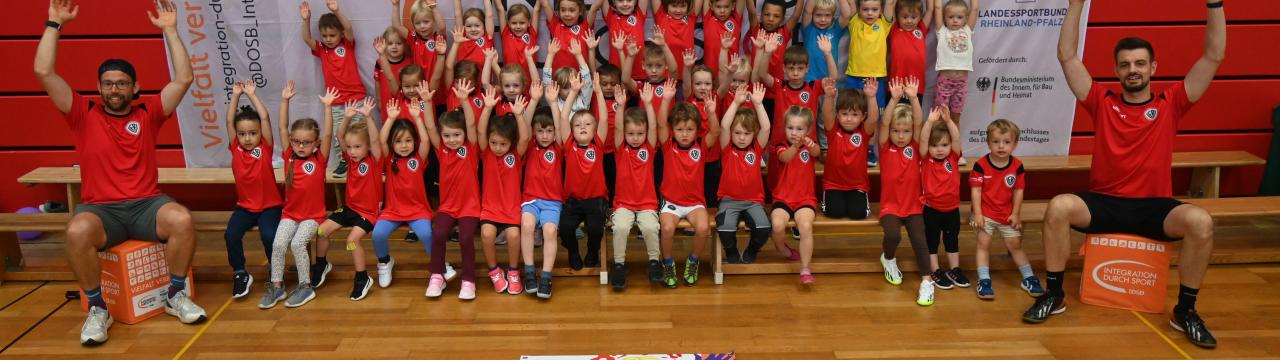 Gruppenbild beim Tag des Sports 2025