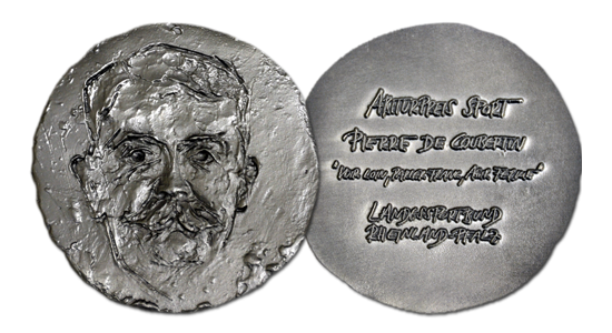 Medaille Abiturpreis Sport "Pierre de Coubertin"