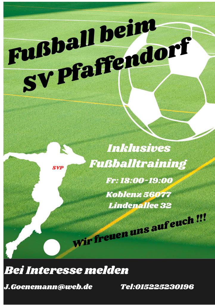 Flyer Inklusion SV Pfaffendorf