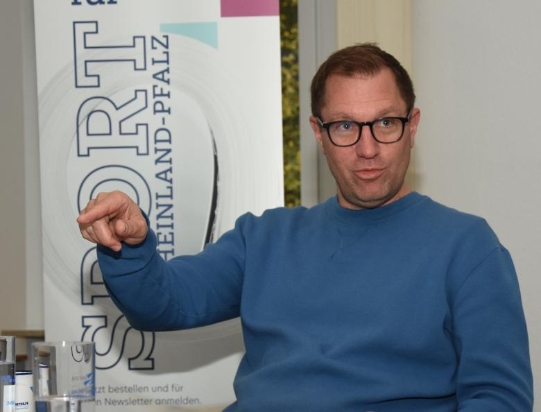 Thomas Kloth, Hauptgeschäftsführer und Abteilungsleiter Leistungssport im LSB.