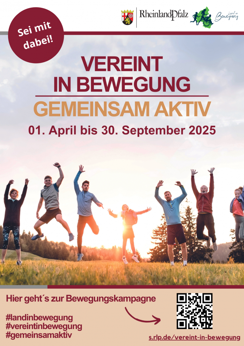 Plakat Vereint in Bewegung