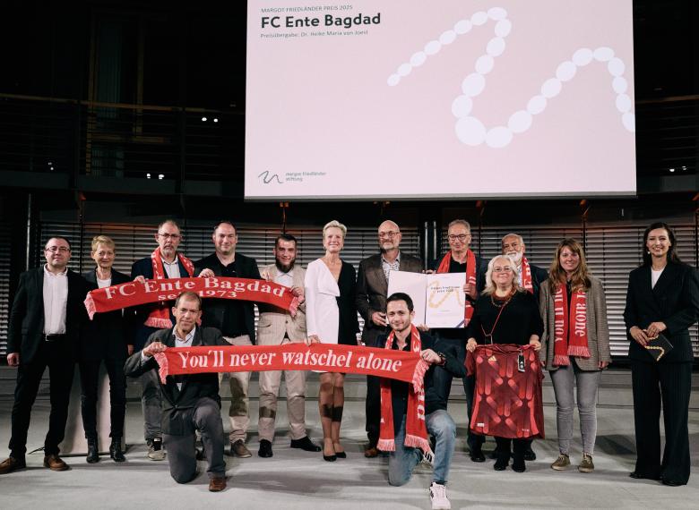 Gruppenfoto mit Geehrten