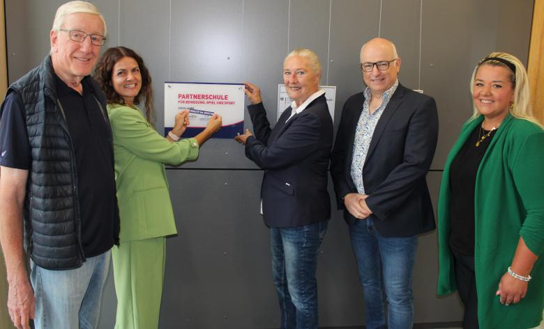 Menschen bei Fototermin