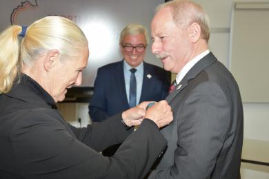 Ehrung von Michael Bitdinger