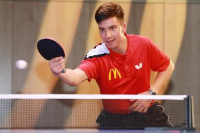 Tischtennis-Nationalspieler Felix Köhler