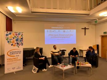 Podiumsdiskussion im Rahmen der Mainzer Erinnerungswochen