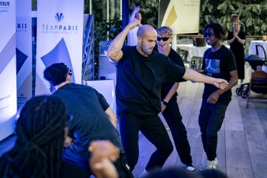 Julian Weber tanzend