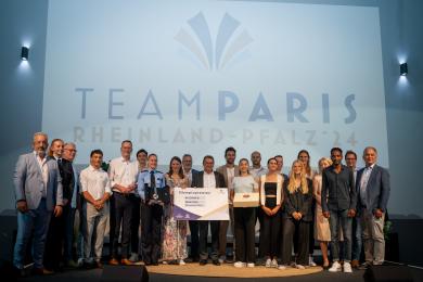 Olympiaempfang: Gruppenfoto