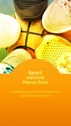 Sport vereint Menschen