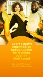 Sport schafft Begegnungen
