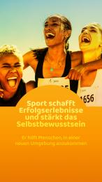 Sport schafft Erfolgserlebnisse