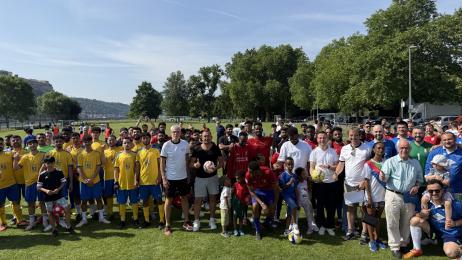 Gruppenbild Teilnehmer*innen Vito Contento-Cup in Koblenz