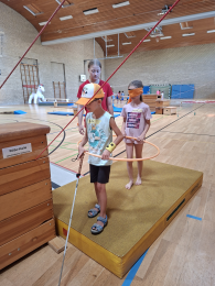 Kids beim Ferienprogramm des KTC Bad Kreuznach