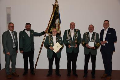 Ehrung St. Sebastianus Schützengesellschaft Urbar