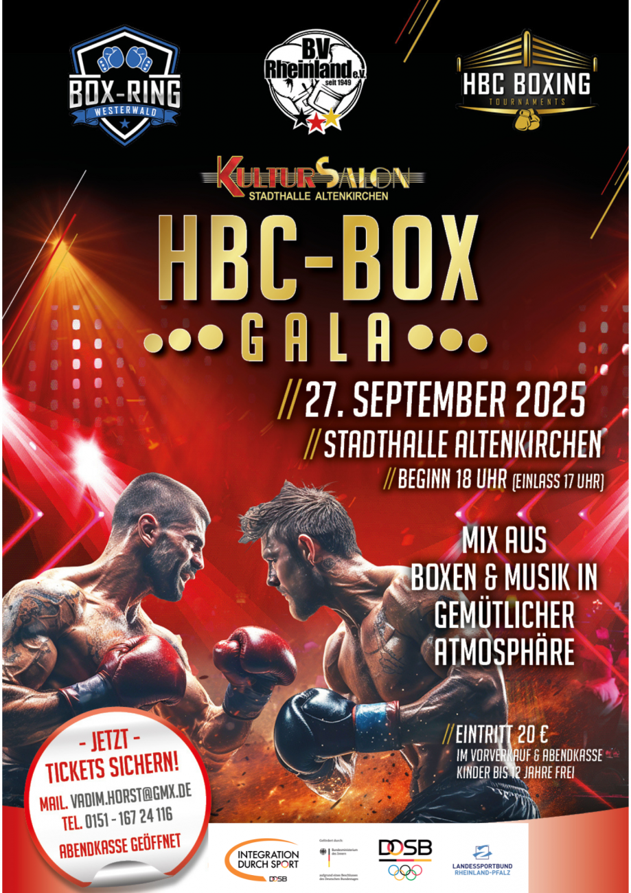 Flyer HBC-Boxgala