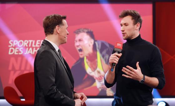 Niklas Kaul im Interview mit Holger Westphal (SWR)