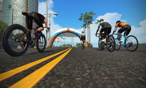 E-Cycling Weltmeisterschaft Zwift