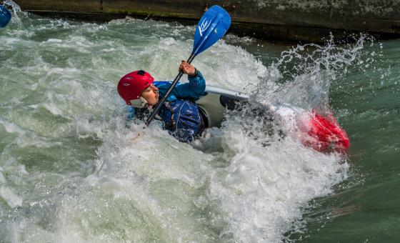 Wildwasserkajak