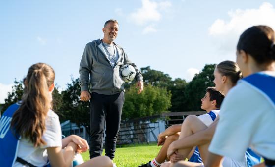Ehrenamtlicher im Jugendsport
