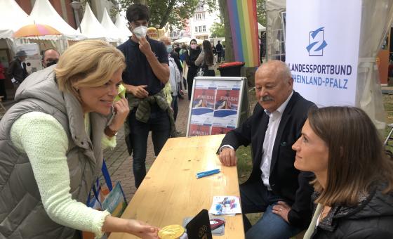 LSB-Stand an Ehrenamtstag 