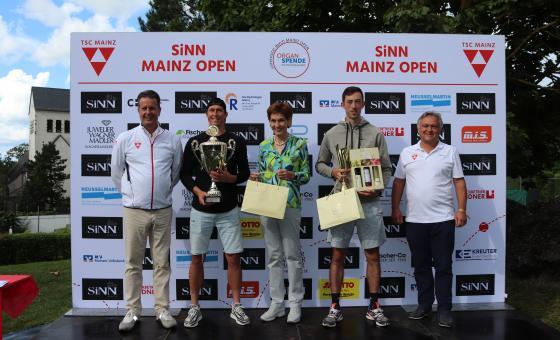 Tennis Siegerehrung