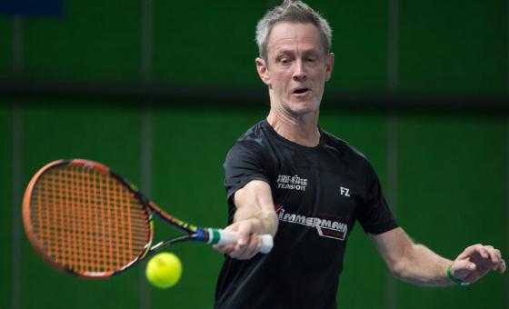 Thomas Knaack beim Tennis