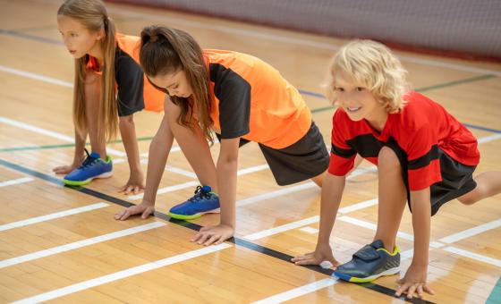 Kinder beim Sport