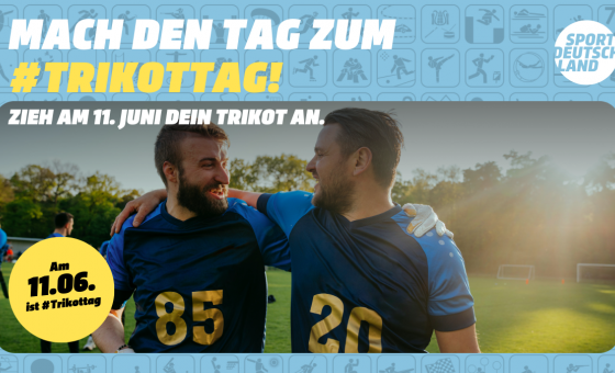 Zwei Sportler im Trikot