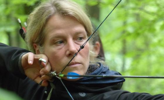 Bogenschützin Janina Kaufmann