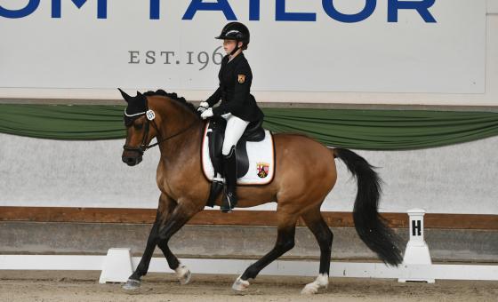 Romy Weber mit Pony