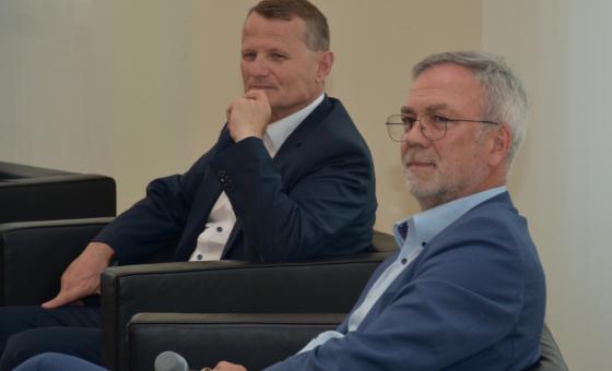 Podiumsdiskussion mit Rudolf Storck