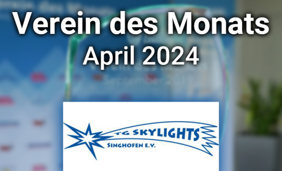 Verein des Monats April