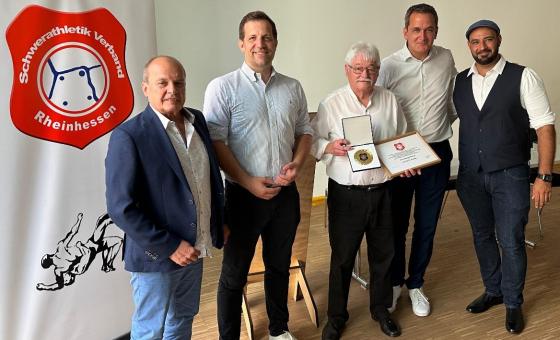 Gruppenbild 75 Jahre Schwerathletikverband Rheinhessen