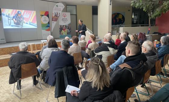 Publikum im Saal