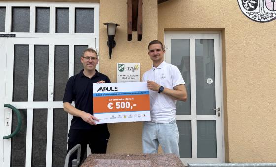 Übergabe INpulsprämie SV Offenheim
