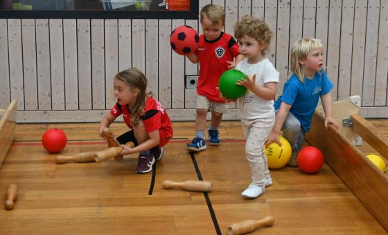 Kinder beim Tag des Sports 2025
