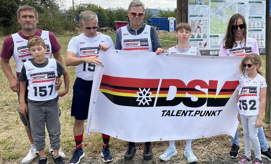 Siegerehrung Biathlon
