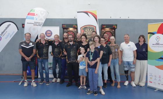 Gruppenfoto bei Paradart-Event