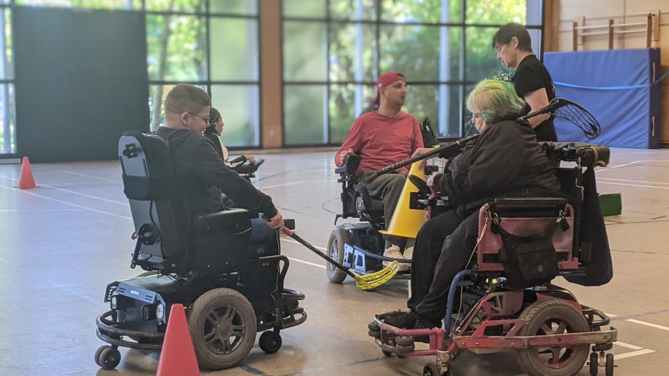 Star Drivers Bad Kreuznach während einer Trainingseinheit